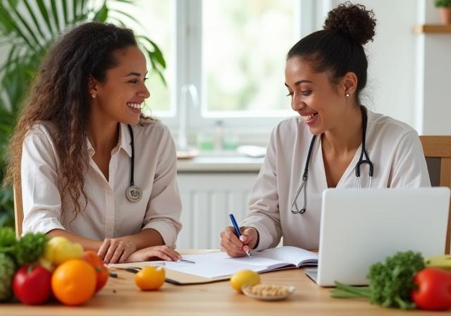 Consultation nutrition et planification alimentaire équilibrée